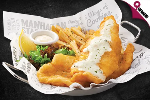From QR23 Delight in a Selection of Tasty Dishes from The Manhattan Fish Market! (Up to QR71 Value)